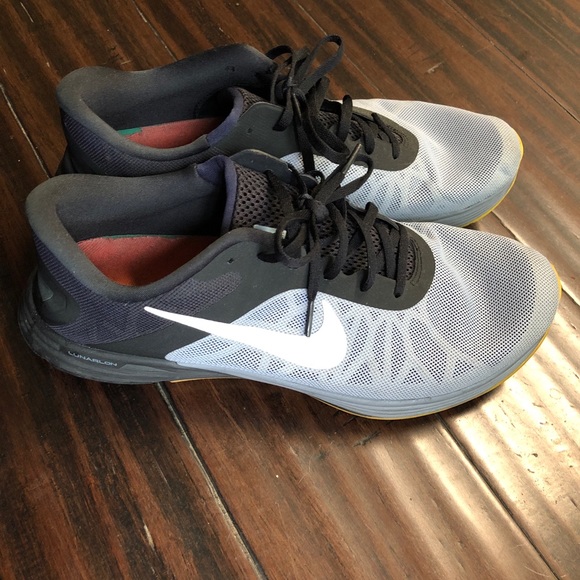 Nike Lunarlaunch running sneakers/ training shoes, mesh top, size 13 - Picture 3 of 15